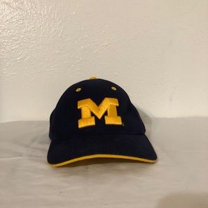Michigan state university cap navy blue